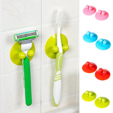 Load image into Gallery viewer, 2PCS Bathroom Accessories Vacuum Wall Strong Suction Hook multifunction Holder Cup Hooks Hanger Sucker For Kitchen Bathroom