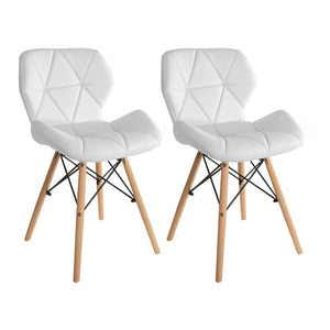 Panana set of 2 Dining Chairs Modern Minimalist Livingroom Office Coffee room Chair