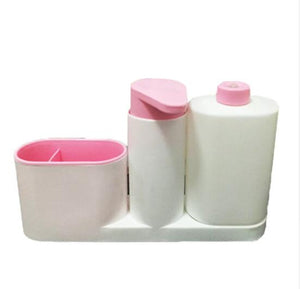 Kitchen Washing Sponge Storage Shelf Sink Detergent Soap Dispenser Storage Rack Organizer Stands