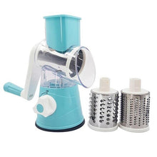 Load image into Gallery viewer, Manual Vegetable Cutter Slicer Multifunctional Round Mandoline Slicer Potato Cheese Kitchen Gadgets Vegetable Tools