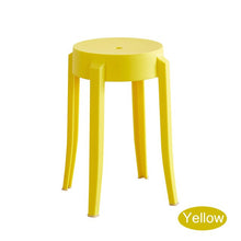 Load image into Gallery viewer, Nordic INS Creative Plastic Stool Restaurant for Dining Stool Modern Restaurant Home Bedroom Living Room Study Plastic Stool