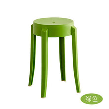 Load image into Gallery viewer, Nordic INS Creative Plastic Stool Restaurant for Dining Stool Modern Restaurant Home Bedroom Living Room Study Plastic Stool