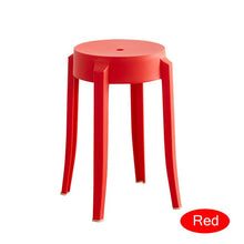 Load image into Gallery viewer, Nordic INS Creative Plastic Stool Restaurant for Dining Stool Modern Restaurant Home Bedroom Living Room Study Plastic Stool