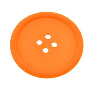 Great Cheap Silicone Coffee Placemat Button Coaster Cup Mug Glass Beverage Holder Table Mats Cup Mat Home Dining Room Decor