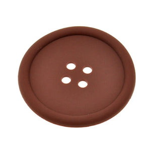 Great Cheap Silicone Coffee Placemat Button Coaster Cup Mug Glass Beverage Holder Table Mats Cup Mat Home Dining Room Decor