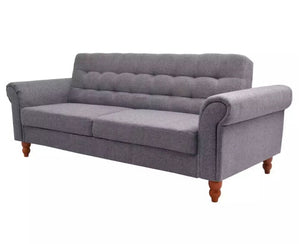 vidaXL Sofa Bed Fabric Gray modern style elegant and timeless design high quality For Home New Arrival hot sale