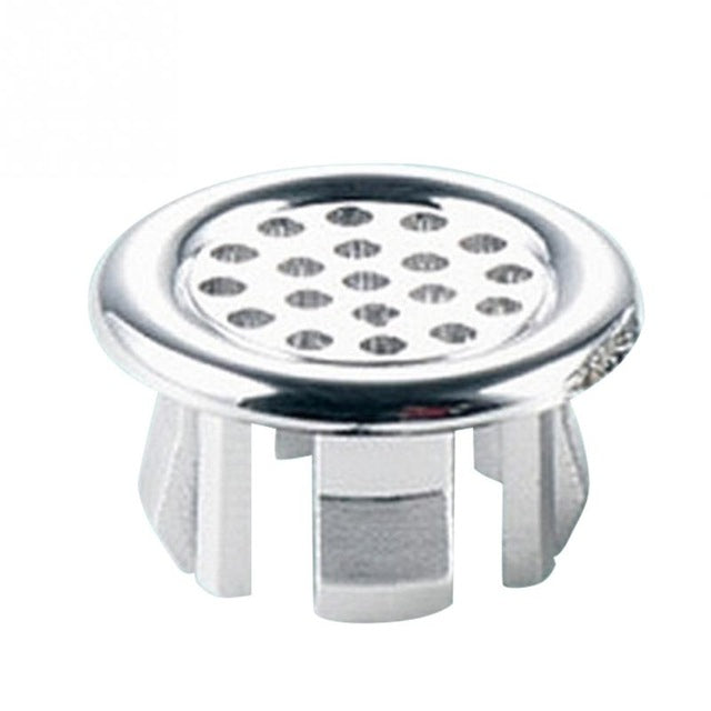 High Quality 1 Pc Sink Round Ring Overflow Spare Cover Tidy Chrome Trim Bathroom Ceramic Basin Overflow Ring