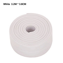 Load image into Gallery viewer, PVC Adhesive Tape Durable Use 1 ROLL Kitchen Bathroom Wall Sealing Tape Gadgets Waterproof Mold Proof 3.2mx3.8cm/2.2cm