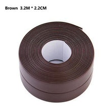 Load image into Gallery viewer, PVC Adhesive Tape Durable Use 1 ROLL Kitchen Bathroom Wall Sealing Tape Gadgets Waterproof Mold Proof 3.2mx3.8cm/2.2cm