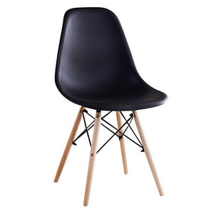 PP Wood DIY Dining Chair Modern Cheapest Dining Bar Meeting Living Coffee Room Beech Wooden Chair Loft Chairs Home Furniture