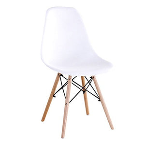 PP Wood DIY Dining Chair Modern Cheapest Dining Bar Meeting Living Coffee Room Beech Wooden Chair Loft Chairs Home Furniture