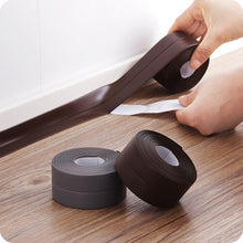 Load image into Gallery viewer, PVC Material Kitchen Bathroom Waterproof Wall Sealing Tape Mold Proof Self Adhesive Sealing Sticker Durable Use 3.2mx3.8cm/2.2cm